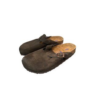 Birkenstock Boston Soft Footbed Clog - Mocha Men's EUR 46/US 13